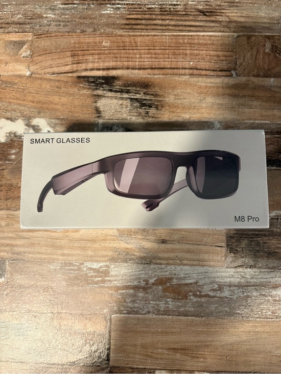 Other - M8 Pro Smart Glasses - Black Sunglass-Style AR/VR Shades